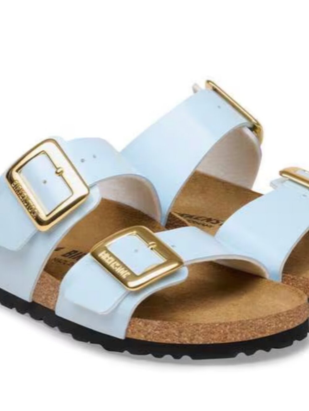 Birkenstock | Sydney Luxe Buckle (Patent Baby Blue)